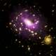 Illustration for article titled This image reveals the extreme power of a single black hole